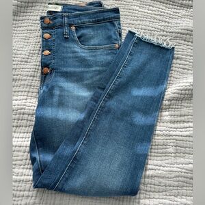 EUC madewell jeans